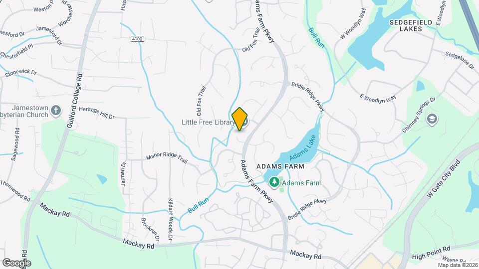 5504 Copper Hill Ct Mapa y Detalles de la Ubicación