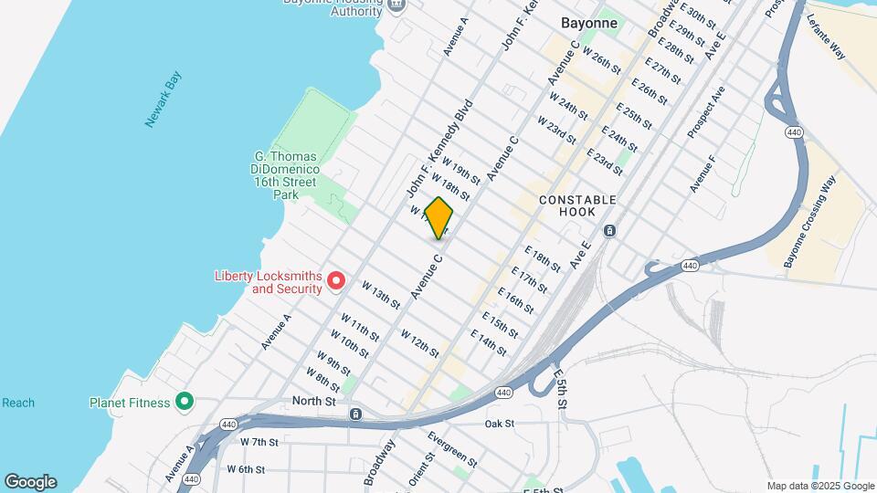 379 Avenue C-Unit -1 Map and Location Details