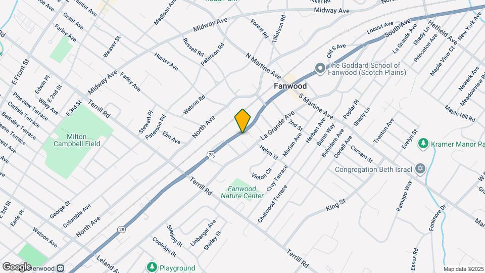 128 South Ave Map and Location Details