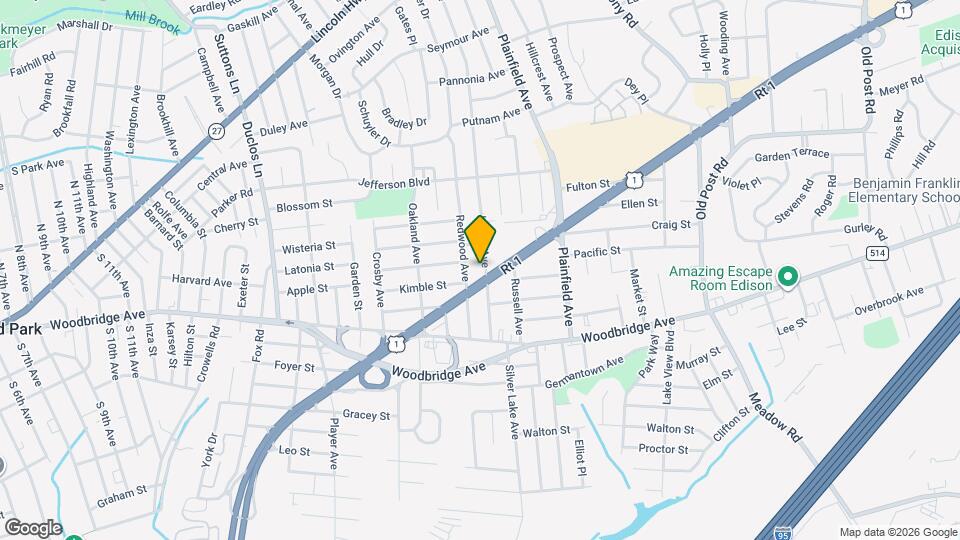 54 Loring Ave Map and Location Details