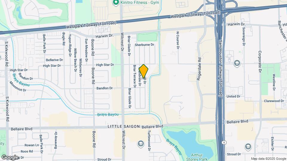 6418 Gladewell Dr Map and Location Details