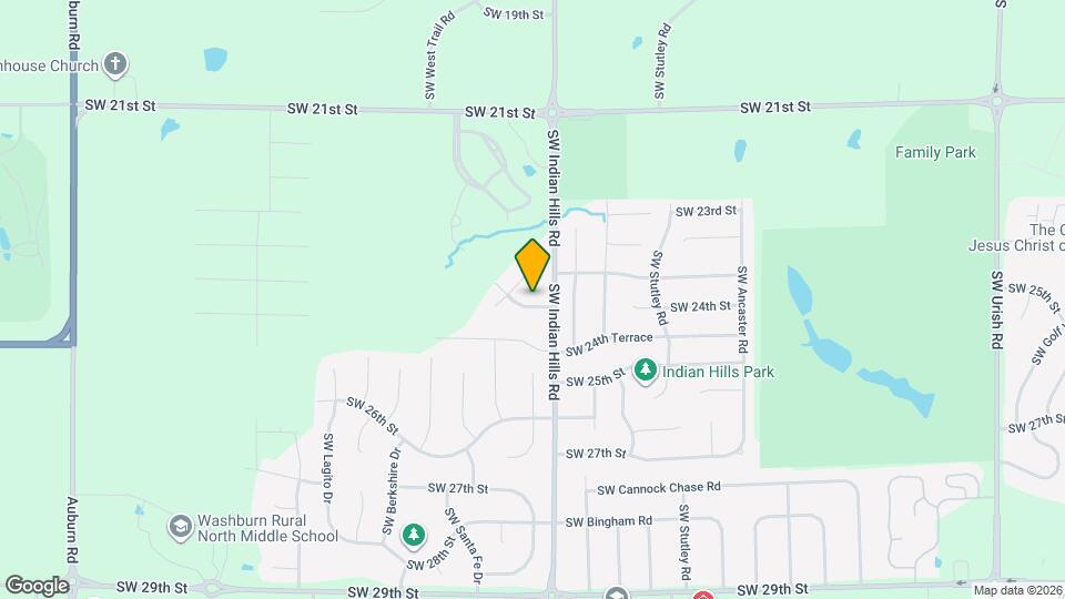 7616 SW Lowell Ln Map and Location Details