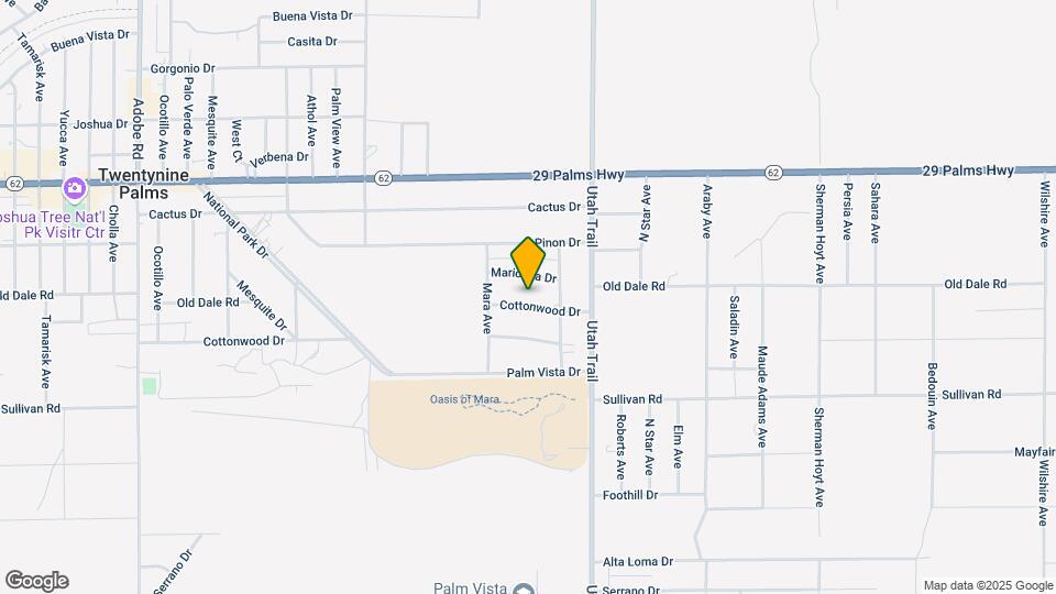 74414 Cottonwood Dr Map and Location Details