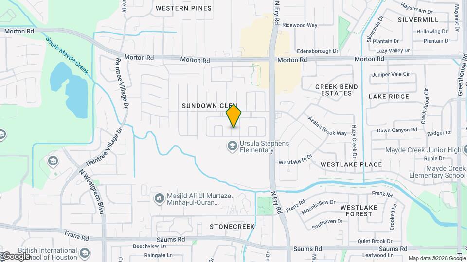 2910 Blue Dawn Dr Map and Location Details