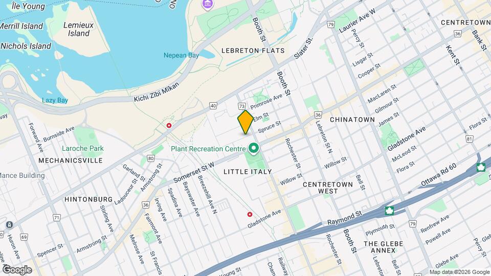 154 Spruce St Map and Location Details