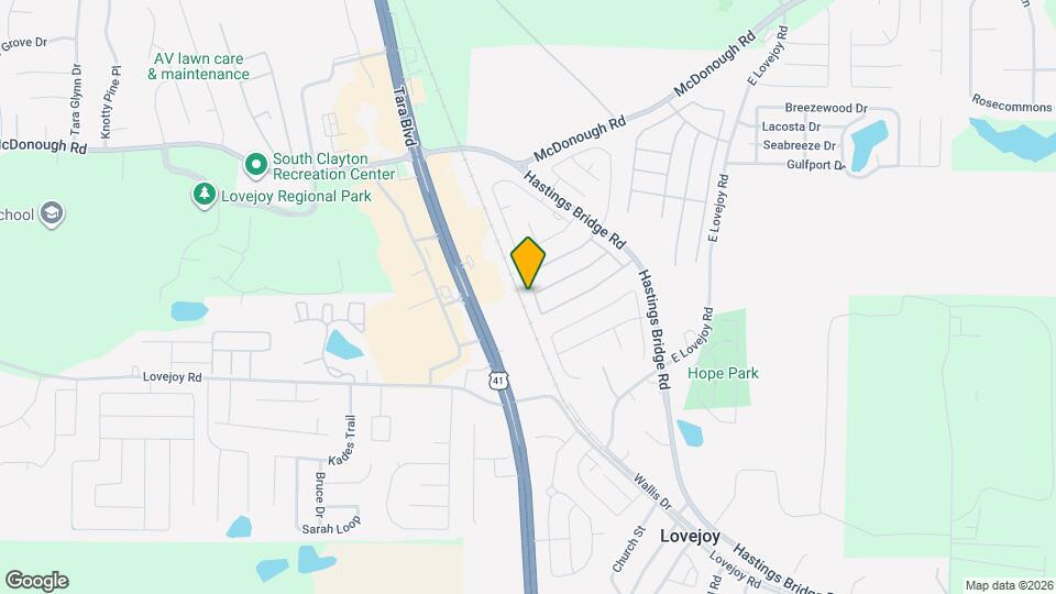 2361 Brianna Dr Mapa y Detalles de la Ubicación