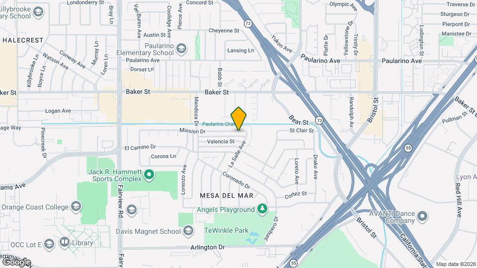 973 Mission Dr, Unit 1 Map and Location Details