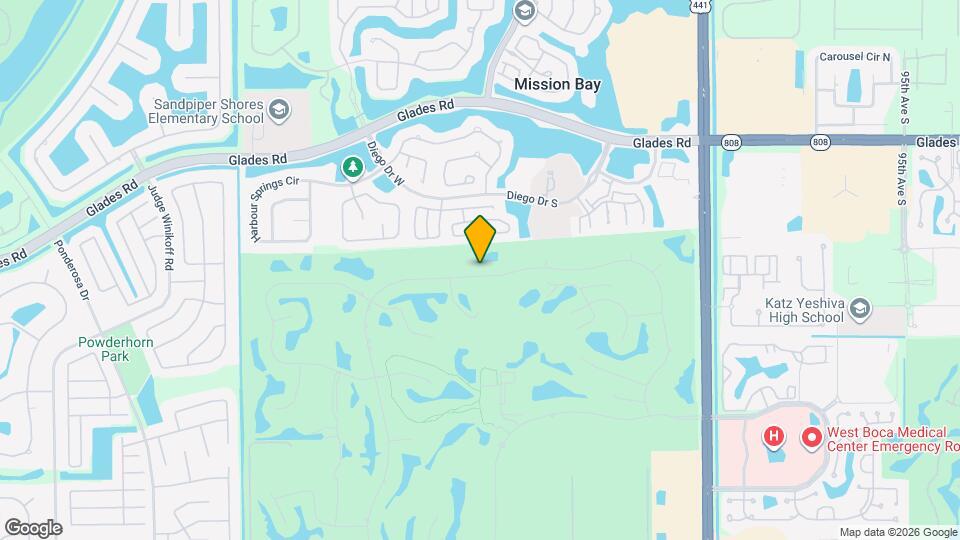 11164 Boca Woods Ln Map and Location Details