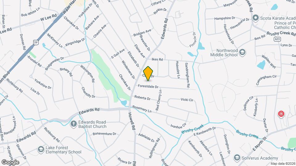 9 Forestdale Dr Map and Location Details