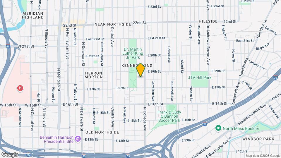 1801 N Broadway St Map and Location Details