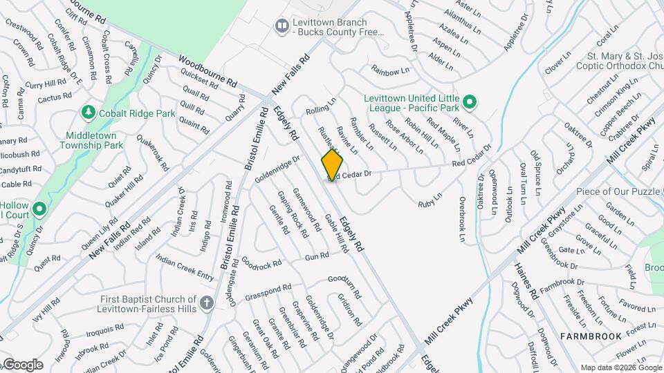 6 Roundwood Ln Map and Location Details