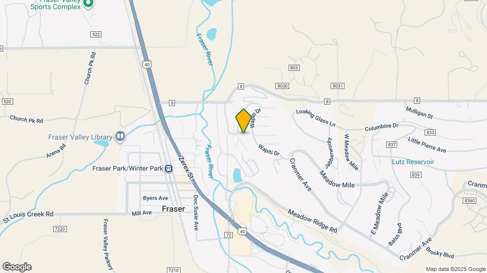 552 Wapiti Ln Map and Location Details