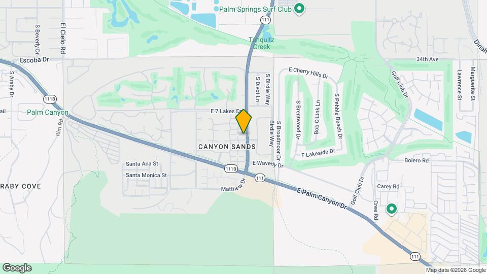 2367 S Gene Autry Trail Map and Location Details