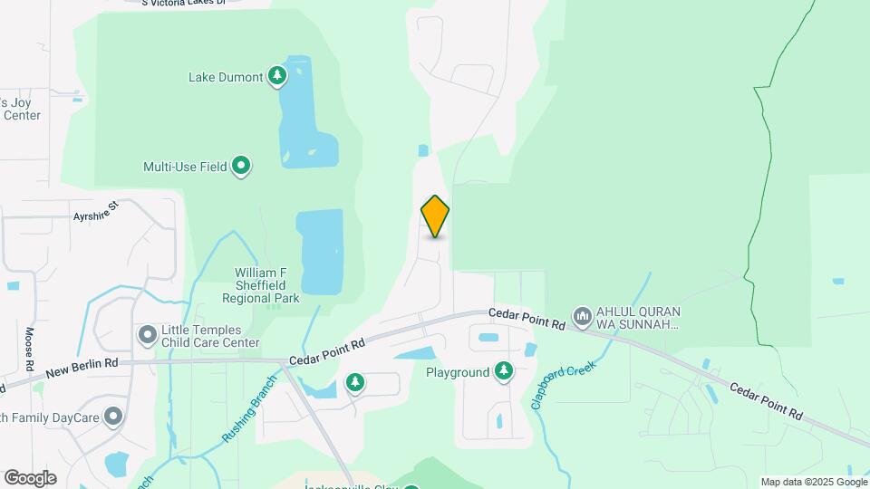 12618 Wooded Bluff Ct Map and Location Details