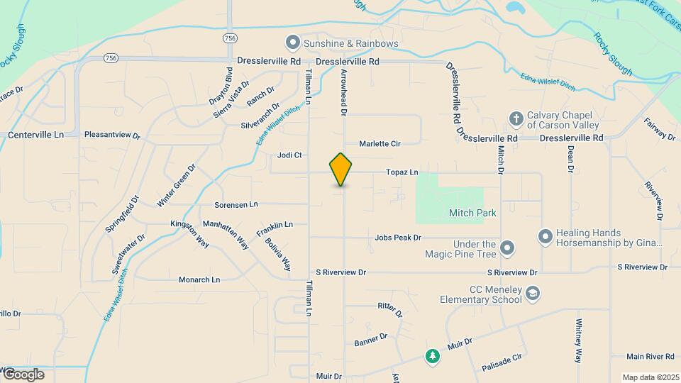 964 Arrowhead Dr Map and Location Details