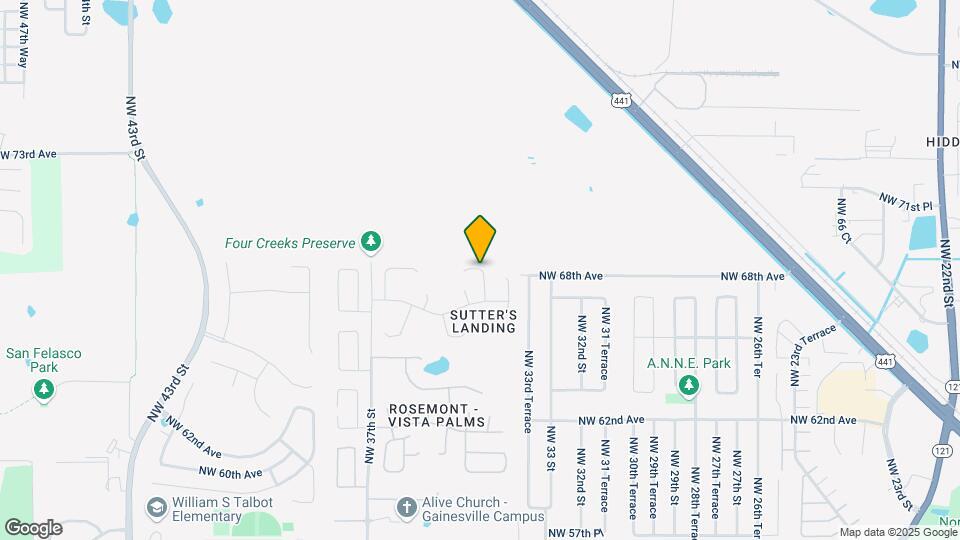 8290 NW 34th Dr Map and Location Details
