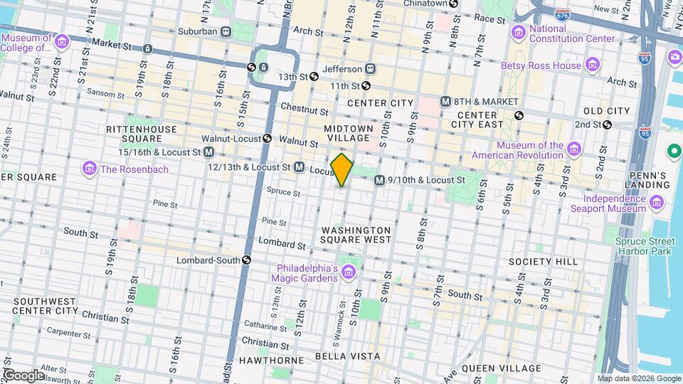 229 S Jessup St Map and Location Details