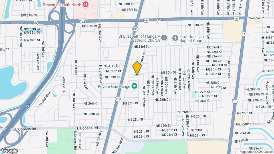 2931 NE 7th Ave-Unit -A Map and Location Details