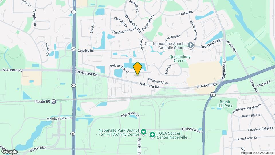 612 Waterview Ct Mapa y Detalles de la Ubicación