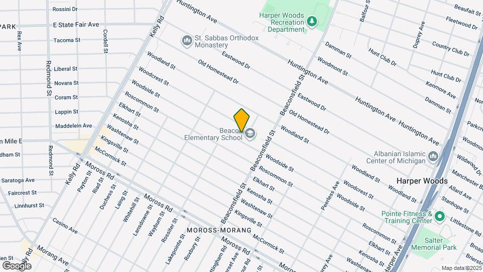 19373 Woodside St Map and Location Details