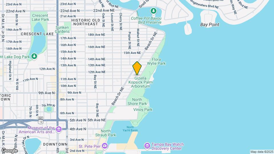 1100 N Shore Dr NE, Unit 504 Map and Location Details