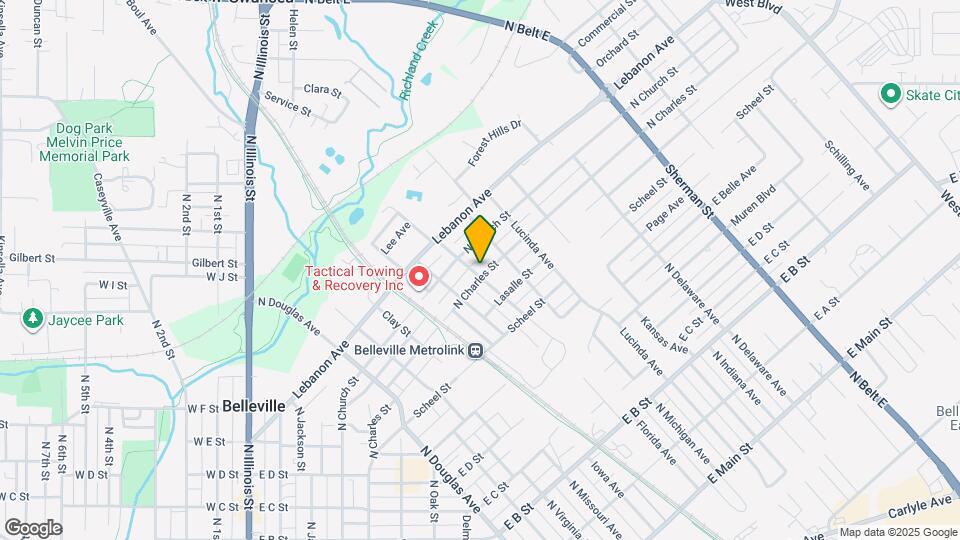 1201 N Charles St Map and Location Details