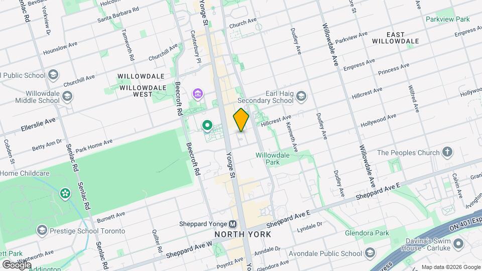 21 Hillcrest Ave Map and Location Details