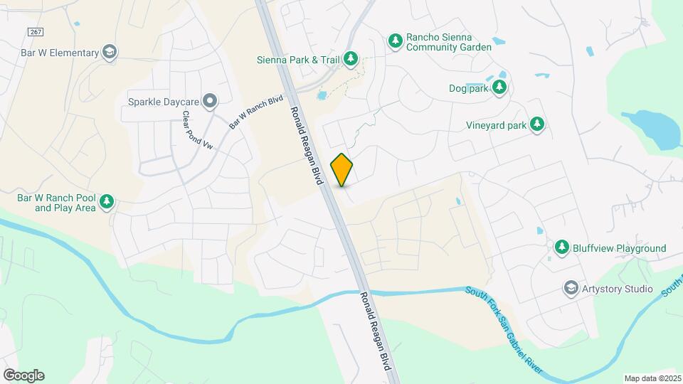 600 Saturnia Dr Map and Location Details