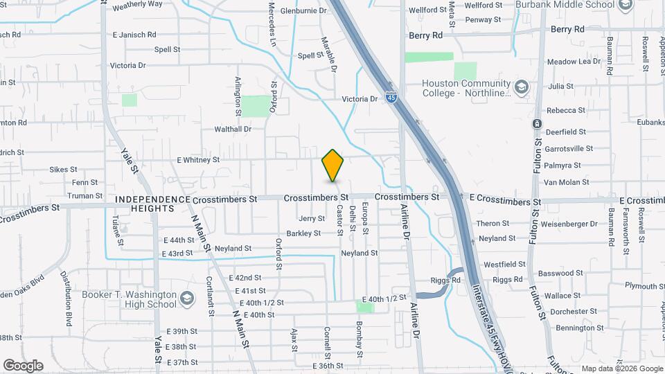 4415 Castor St Map and Location Details