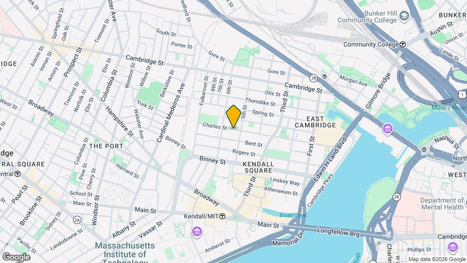 212 Charles St Mapa y Detalles de la Ubicación