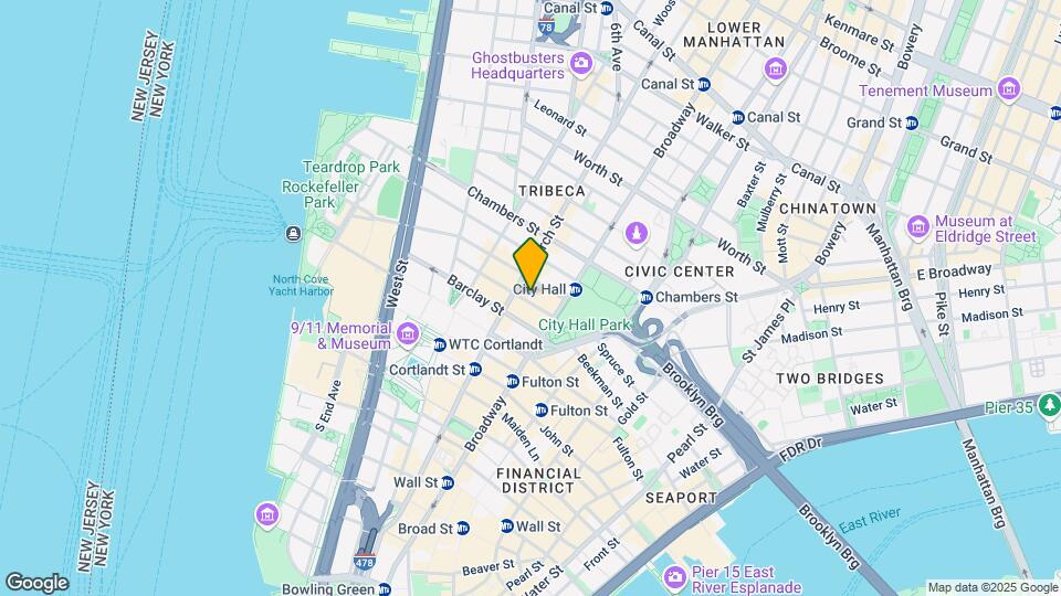 Iris Tribeca Mapa y Detalles de la Ubicación