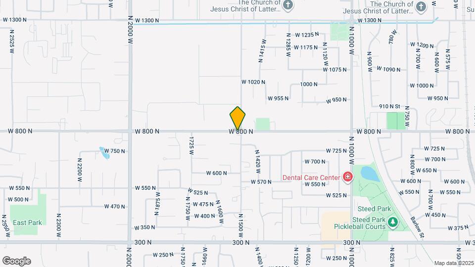 787 N 1500 W Map and Location Details