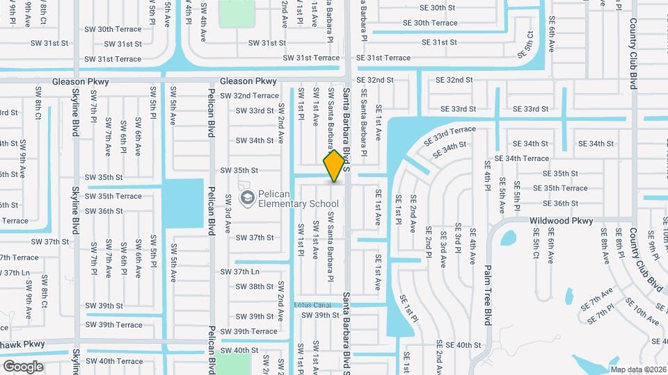 114 SW 35th Terrace Map and Location Details