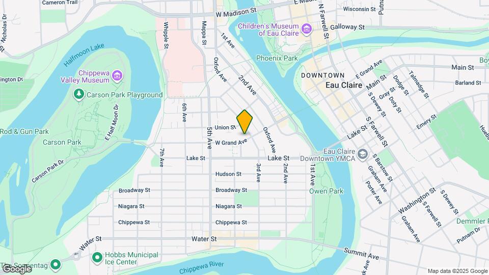 410 W Grand Ave Mapa y Detalles de la Ubicación