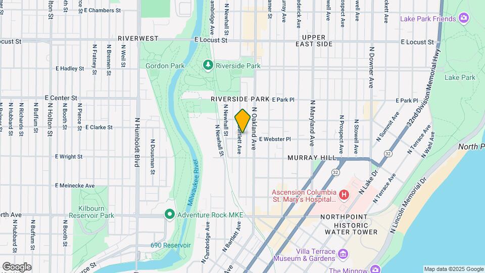 2554-2556 N Bartlett Ave Mapa y Detalles de la Ubicación