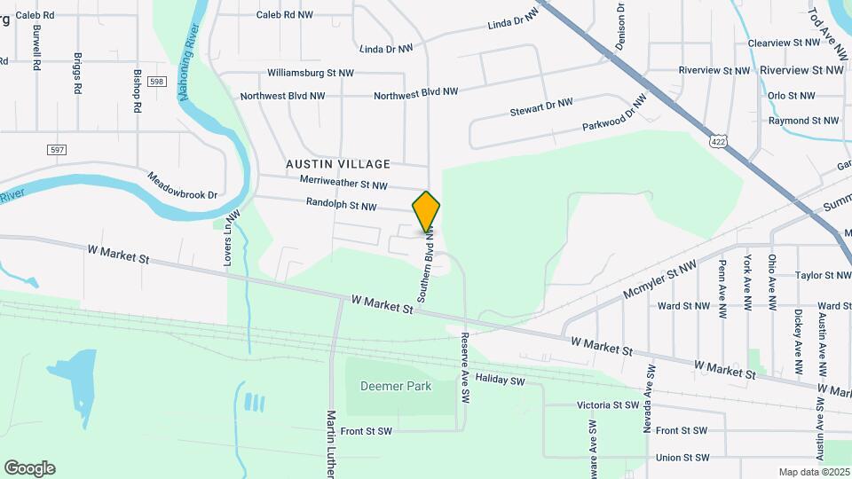 Avon Oaks Apartments Map and Location Details