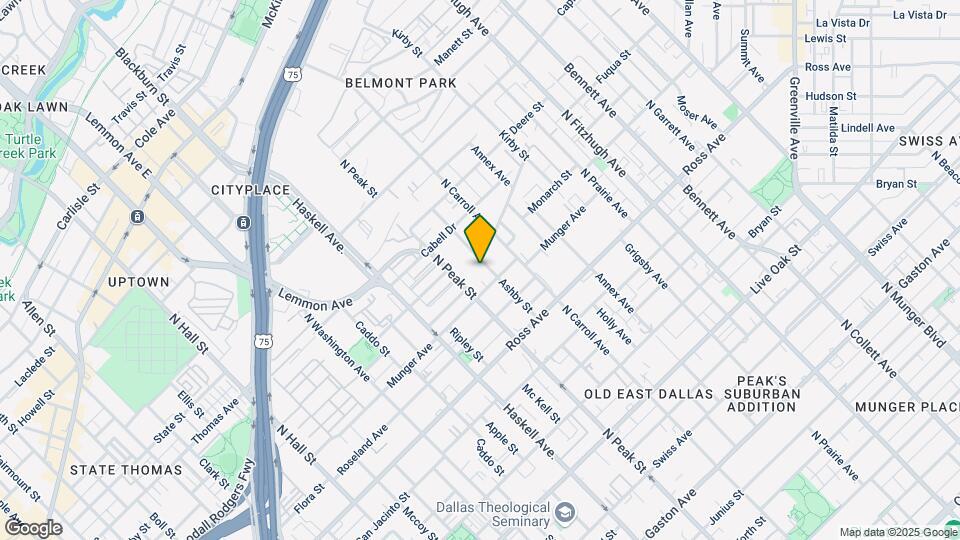 1915 Ashby St Map and Location Details