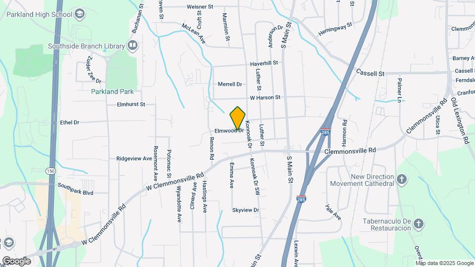 316 Elmwood Dr Mapa y Detalles de la Ubicación