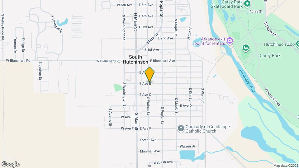 101 E Ave B Map and Location Details