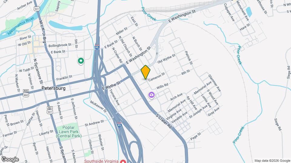 731 Cameron St Mapa y Detalles de la Ubicación