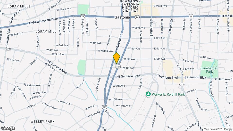 613 S York St Map and Location Details