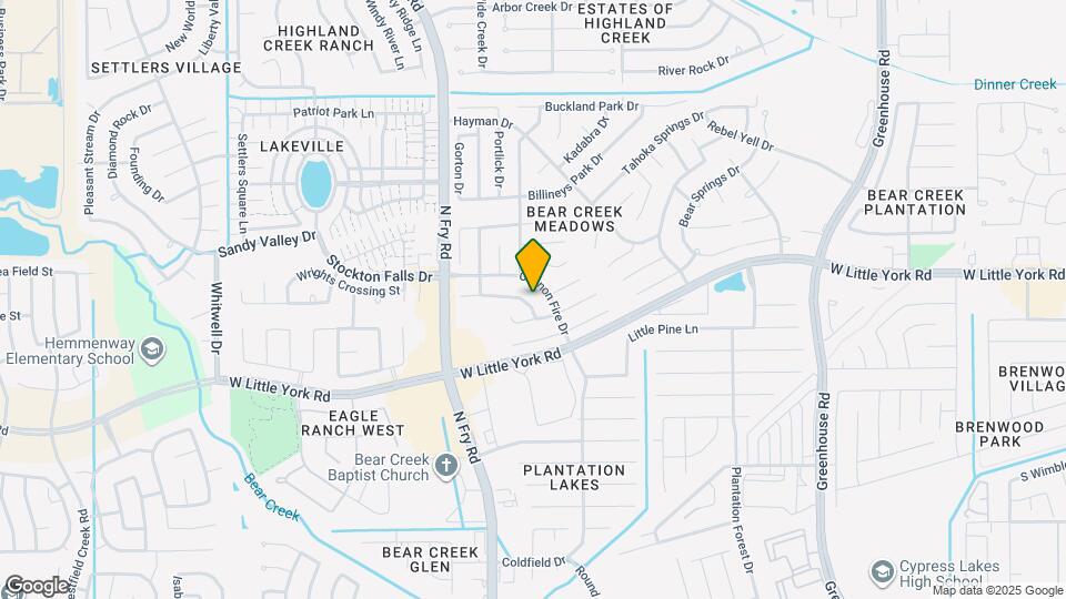 19718 Byron Meadows Dr Map and Location Details