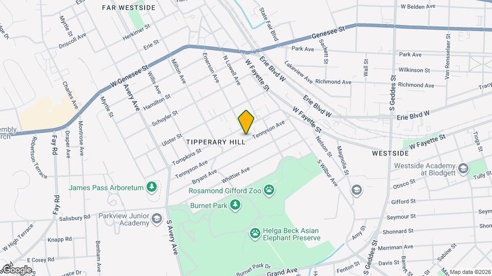 260 Tennyson Ave, Unit 260 Mapa y Detalles de la Ubicación