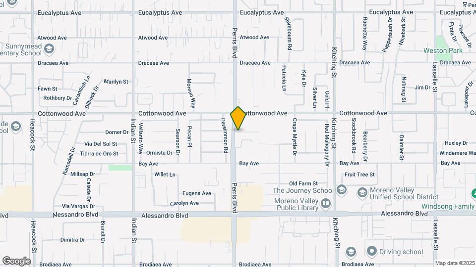13608 Perris Blvd Map and Location Details