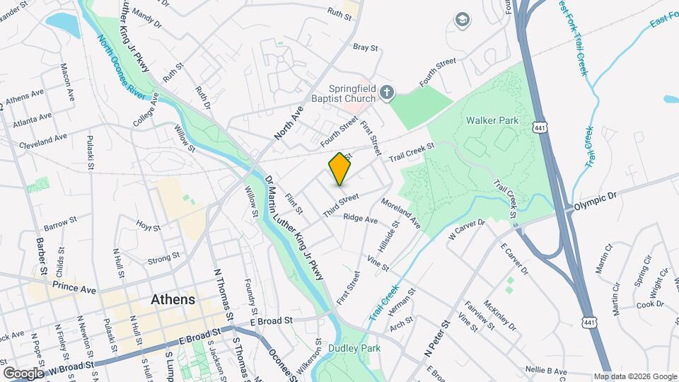 260 Griffeth St Map and Location Details