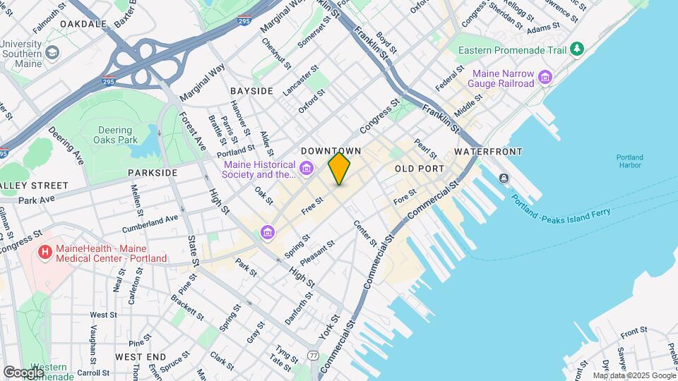 40 Free St Map and Location Details