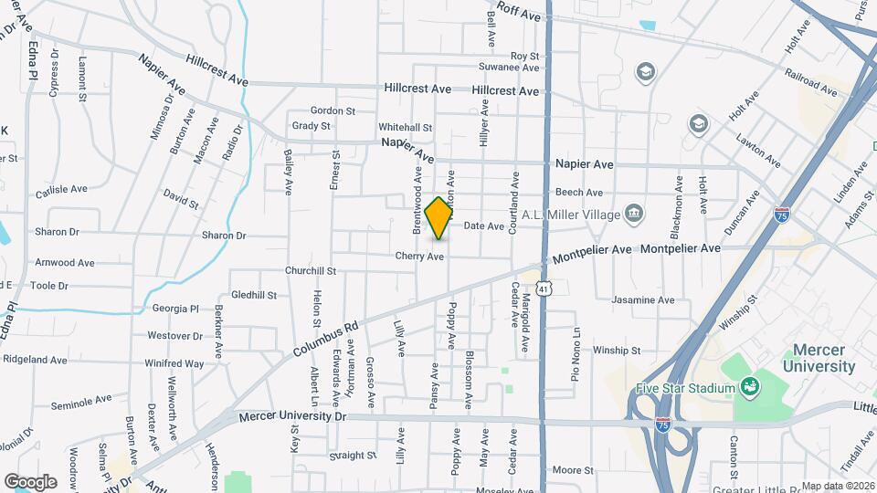 1369 Winton Ave Map and Location Details