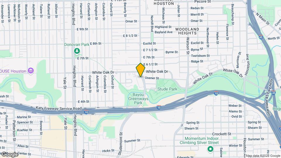 537 Studewood St Map and Location Details