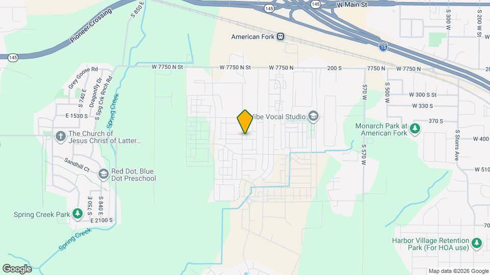 408 S 980 W Map and Location Details