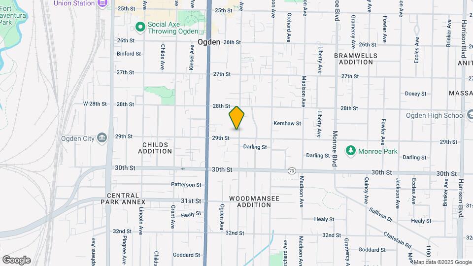 2873 Adams Ave Map and Location Details